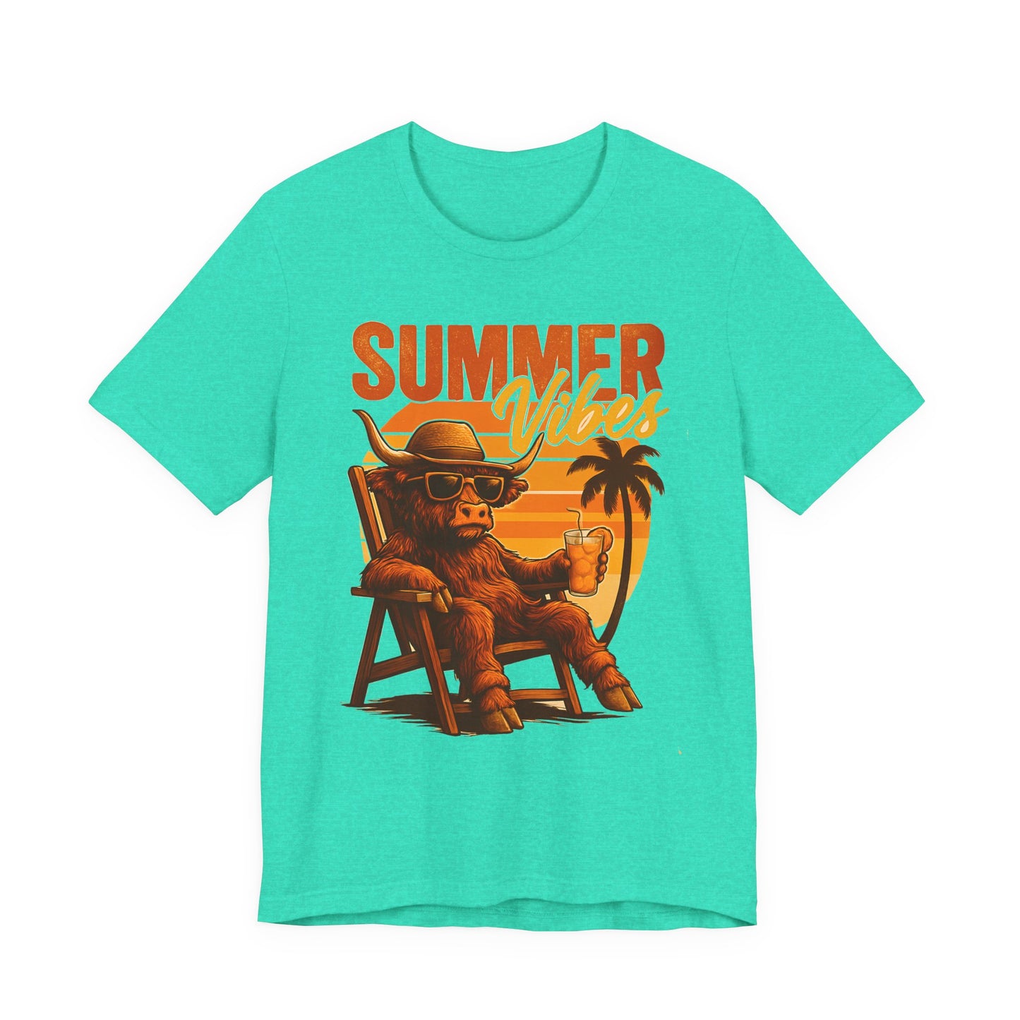 Highland Cow T-Shirt — celebrate summer Graphic Tee