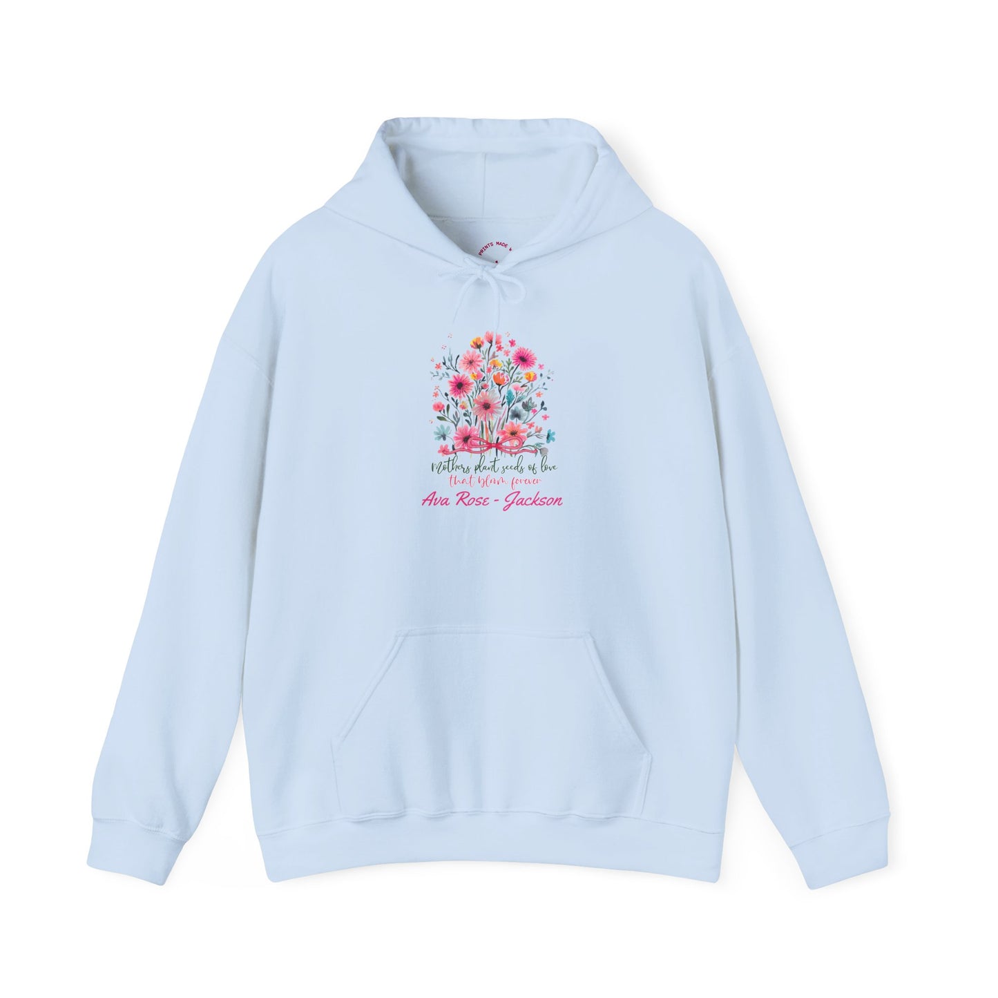 Seeds Of Love Custom Kids Name Mama Hoodie — Personalized Mom Hoodie