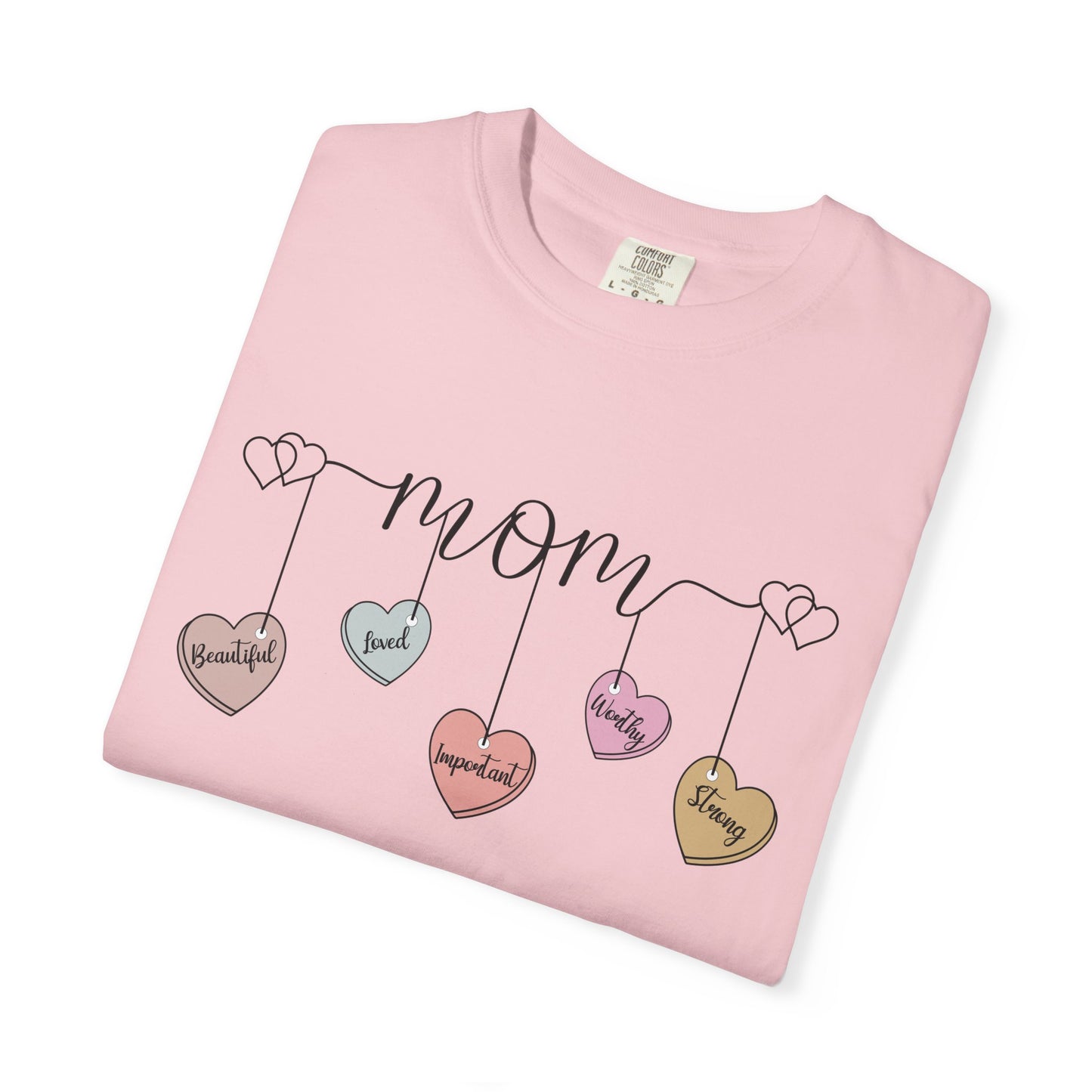 Mom Hearts — Mom Graphic T-Shirt
