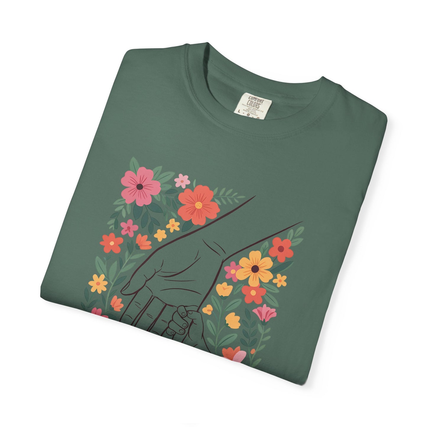 Mama Hand Tee — Bohemian Mom Graphic T-Shirt