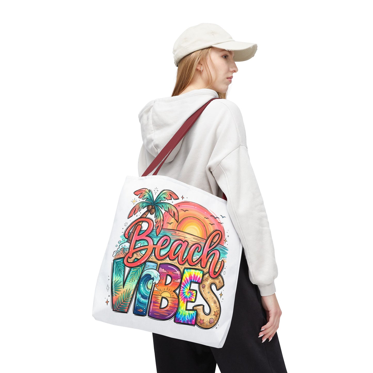 Beach Vibes — Beach-Ready AOP Carryall