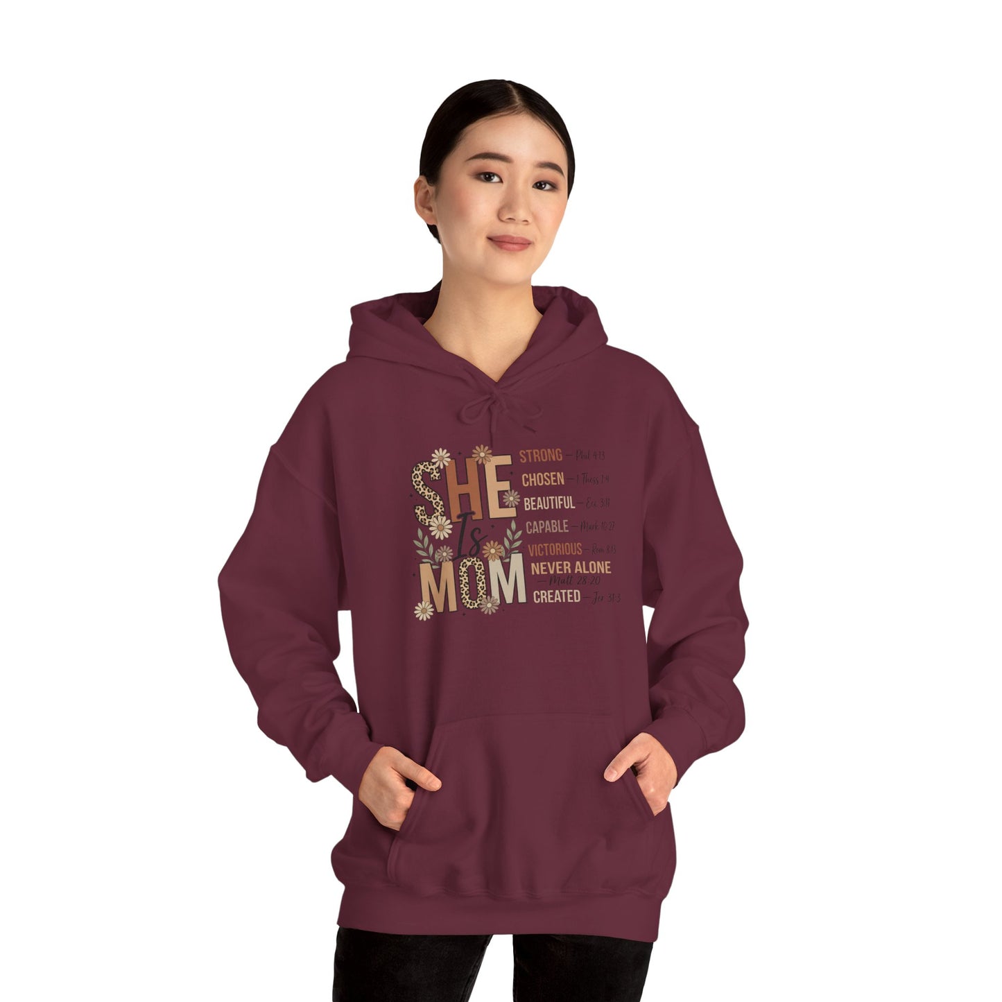 She Is Mom — Graphic Hoodie