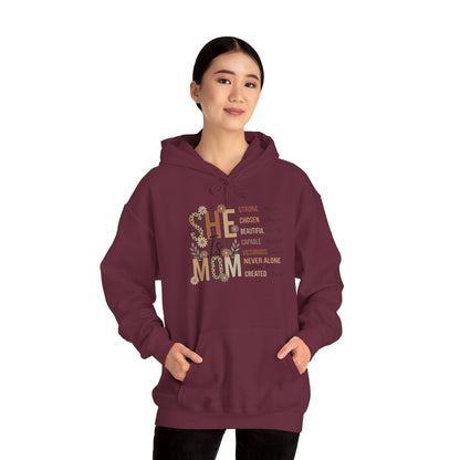 She Is Mom — Graphic Hoodie