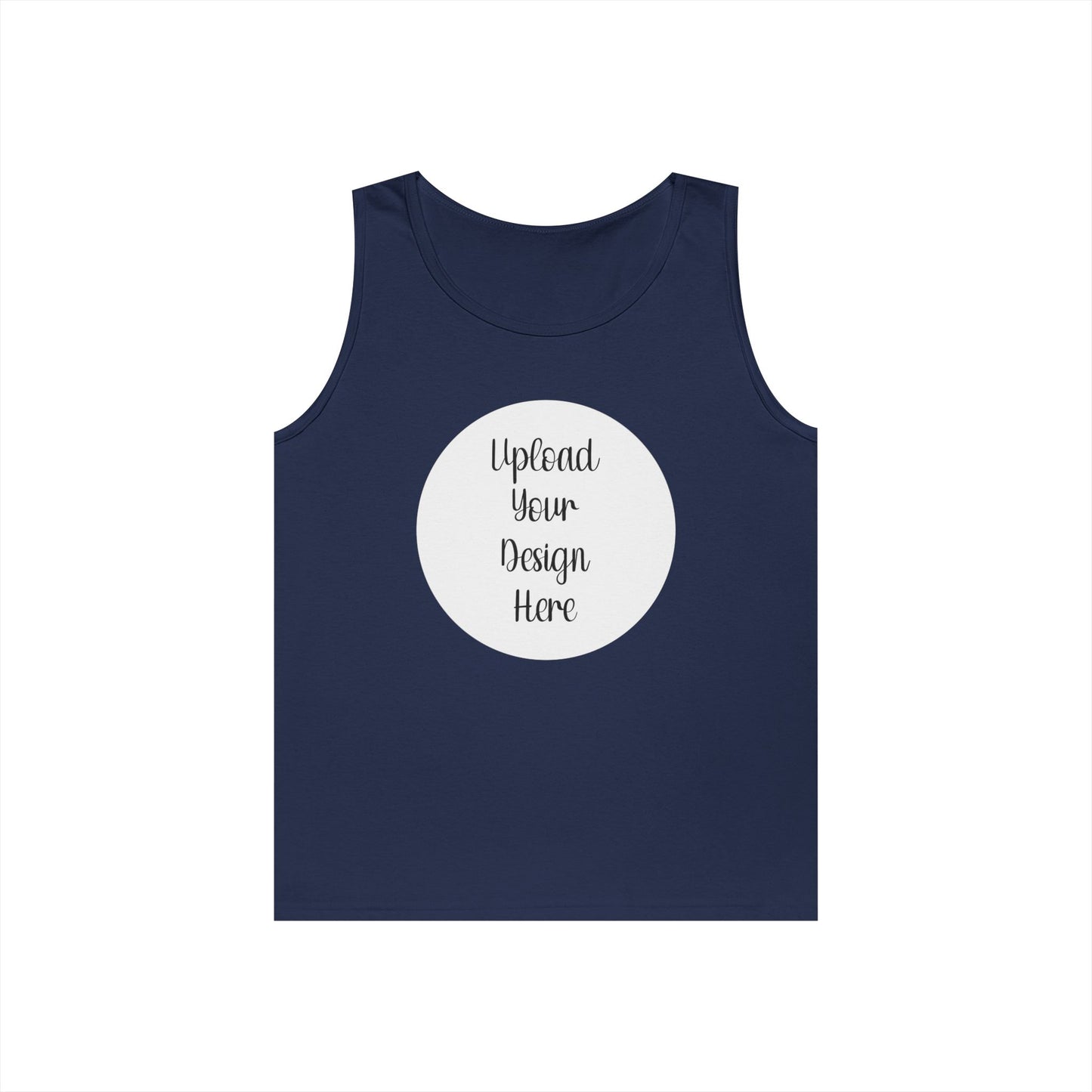 *Custom Tank Top — Gildan Various Colors - Upload Your Design