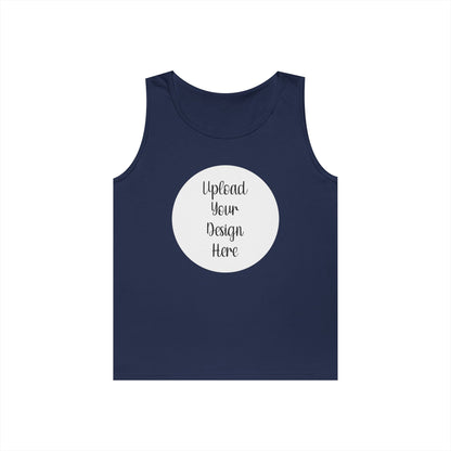 *Custom Tank Top — Gildan Various Colors - Upload Your Design