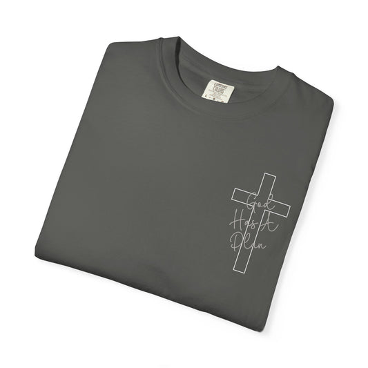God Has A Plan — Inspirational Bible Verse Tee