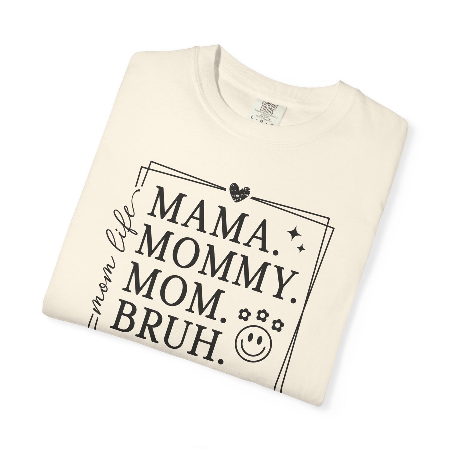 Mom Life Custom Name T-Shirt — Personalized Mom Script Graphic Tee
