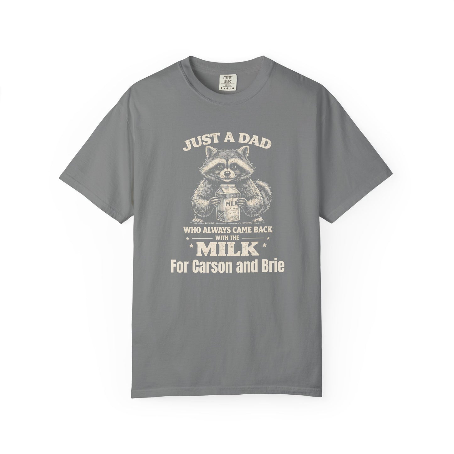 Just A Dad Custom Kid's Names— Fathers Day Tee