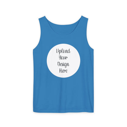 *Custom Tank Top — Comfort Colors Various Colors - Upload Your Design