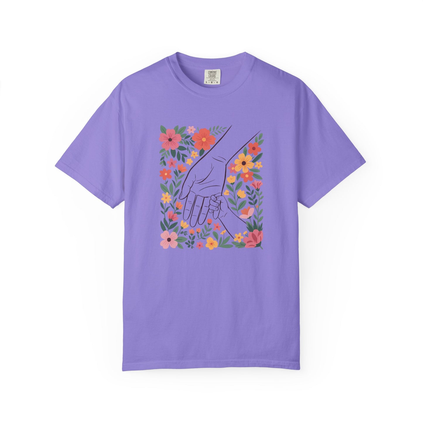 Mama Hand Tee — Bohemian Mom Graphic T-Shirt