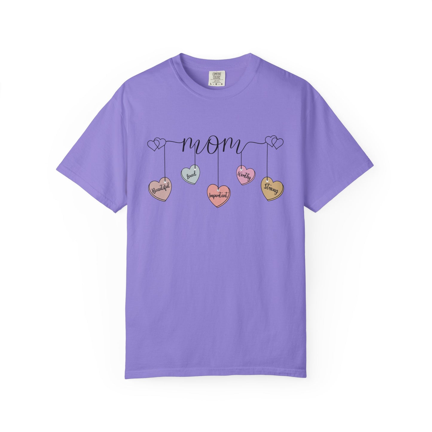 Mom Hearts — Mom Graphic T-Shirt