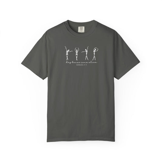 Dry Bones Come Alive — Faith-Inspired Scripture Tee
