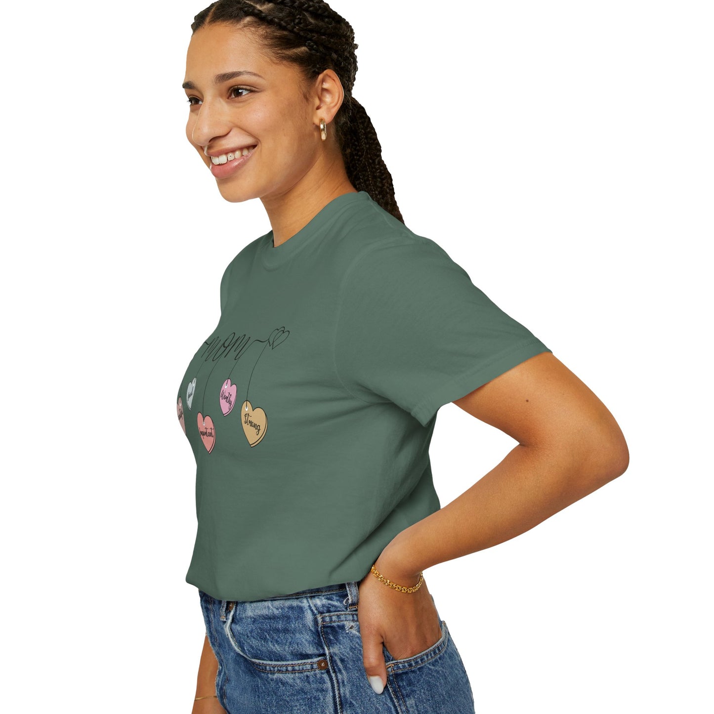 Mom Hearts — Mom Graphic T-Shirt