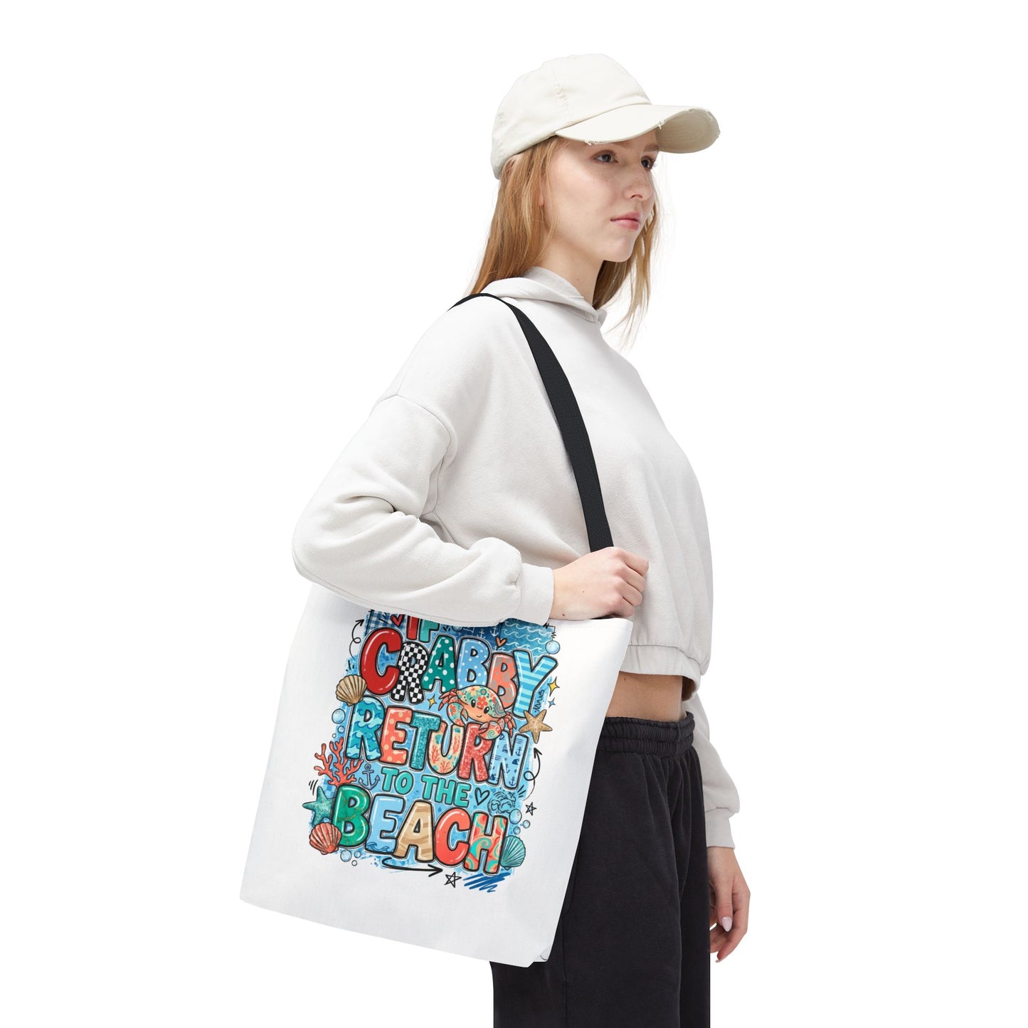 Crabby — Beach-Ready AOP Carryall