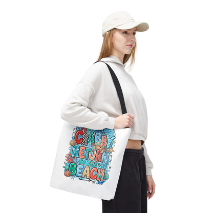 Crabby — Beach-Ready AOP Carryall