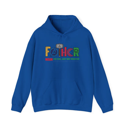 Superhero Father — Graphic Hoodie