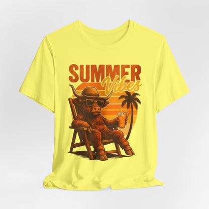 Highland Cow T-Shirt — celebrate summer Graphic Tee