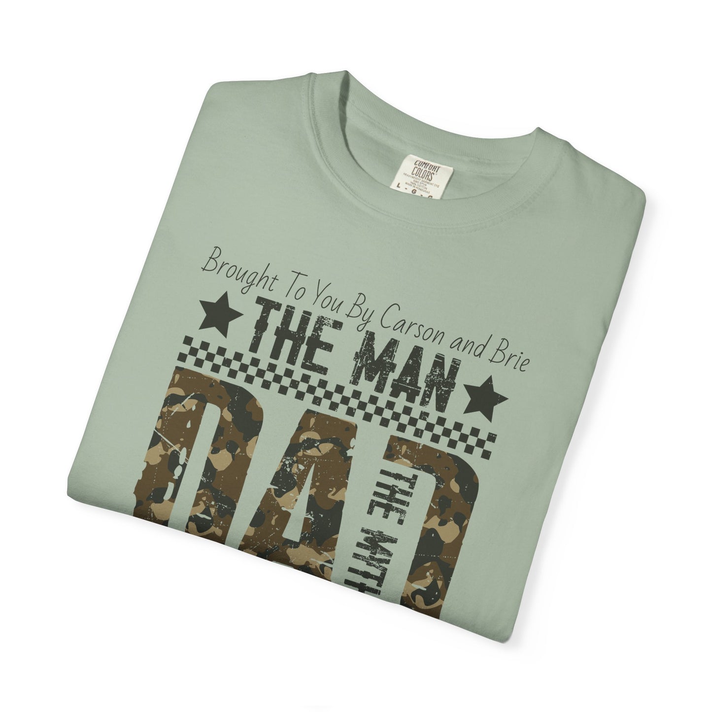 The Man The Myth Custom Kid's Names— Fathers Day Tee