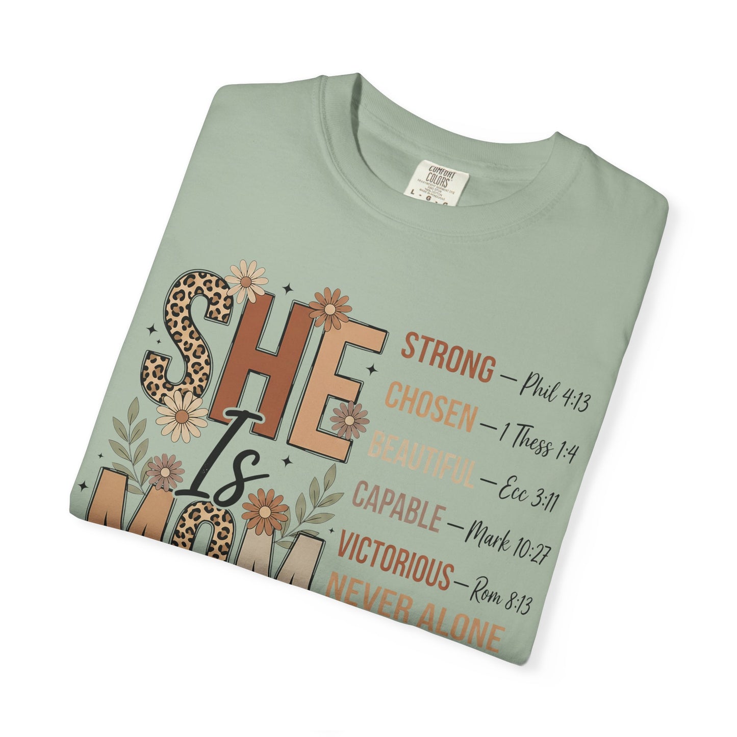 She Is Mom — Mom Graphic T-Shirt