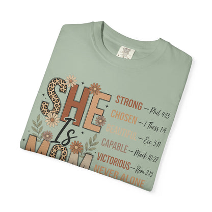 She Is Mom — Mom Graphic T-Shirt