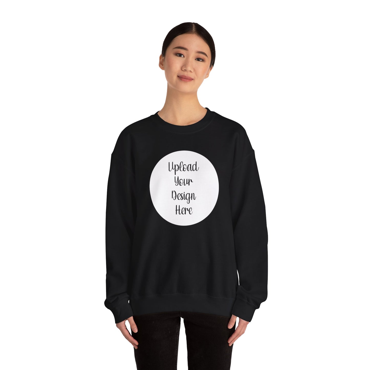 *Custom Crewneck Sweatshirt — Gildan Various Colors - Upload Your Design