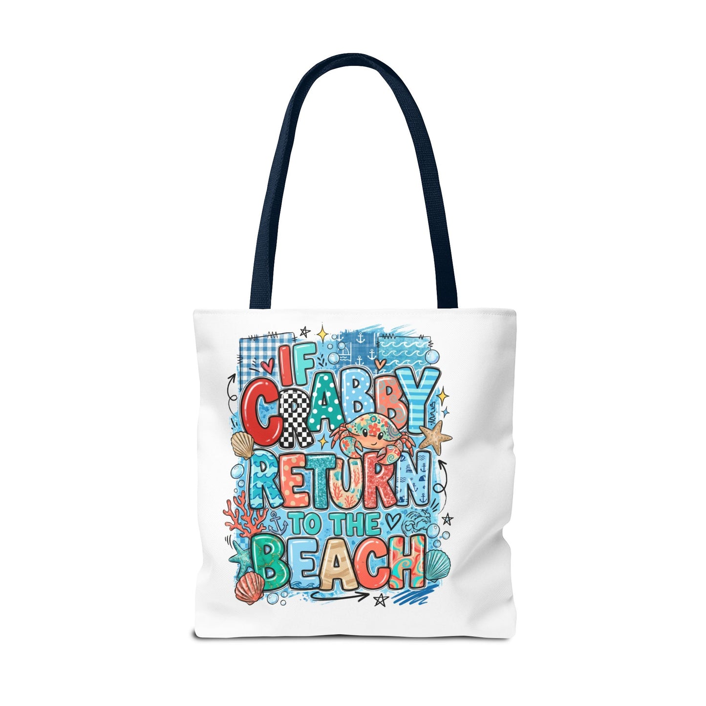 Crabby — Beach-Ready AOP Carryall