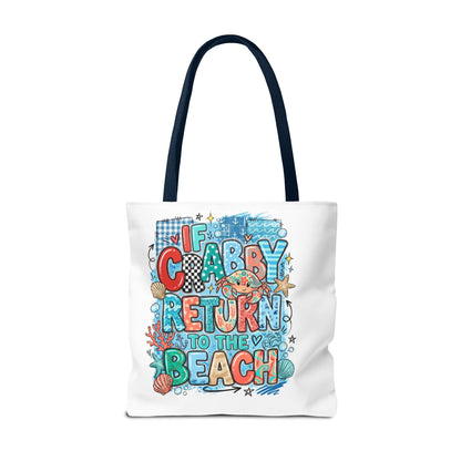 Crabby — Beach-Ready AOP Carryall