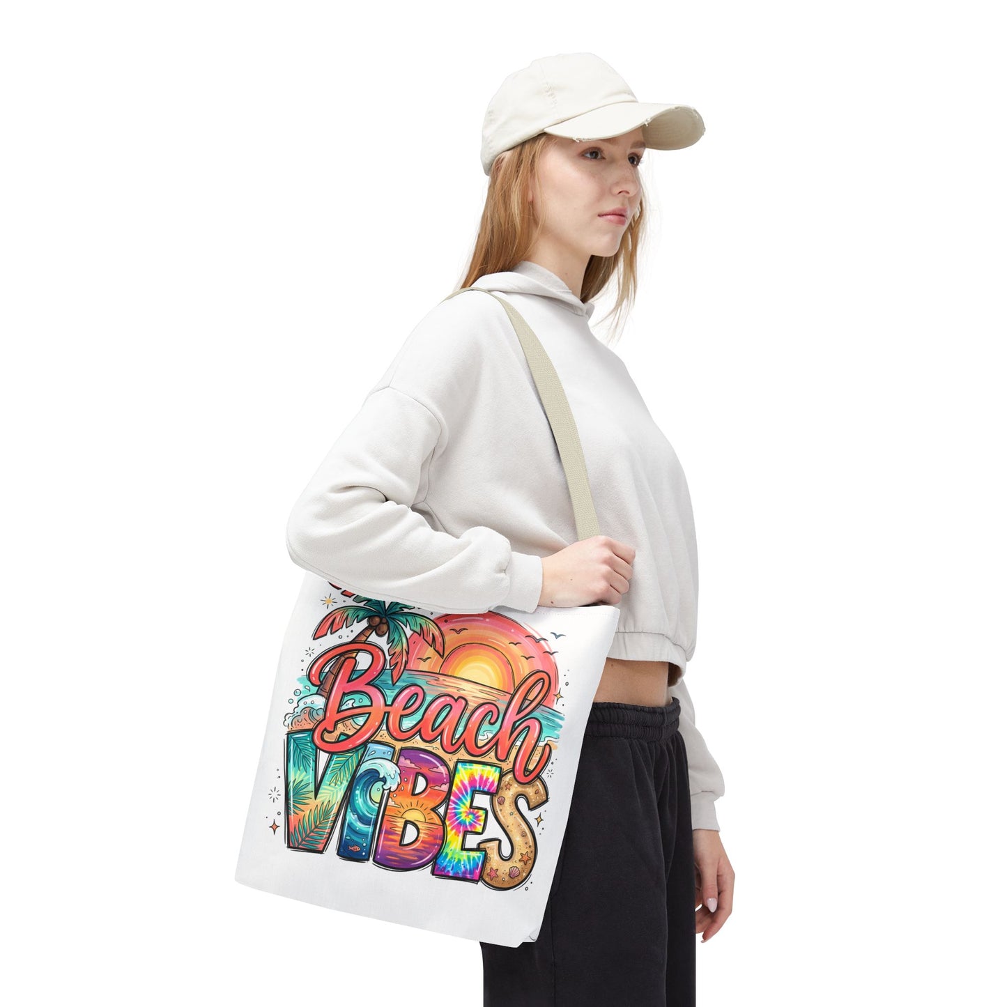 Beach Vibes — Beach-Ready AOP Carryall