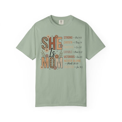 She Is Mom — Mom Graphic T-Shirt