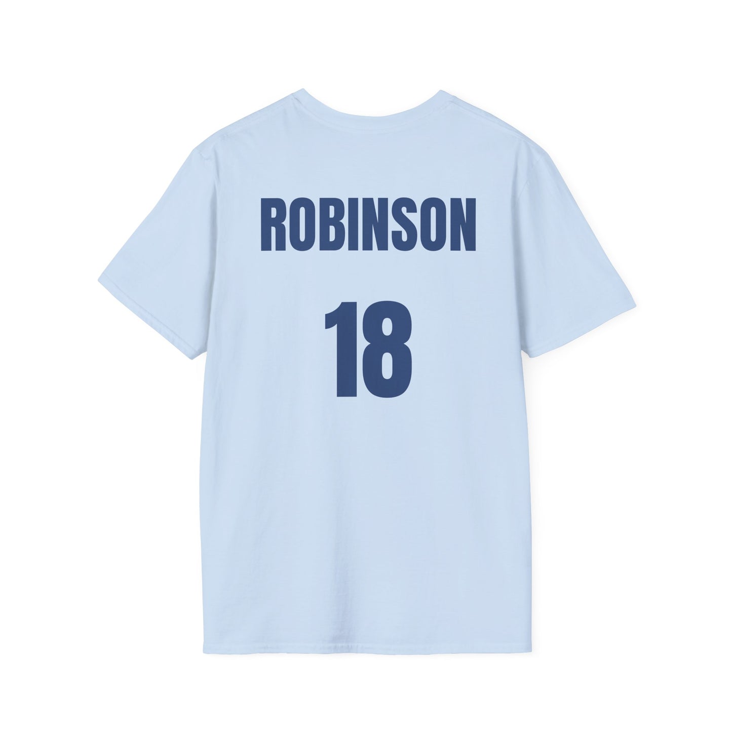 Whatever You Say Blue T-Shirt — Personalized Team Name & Number Jersey Tee