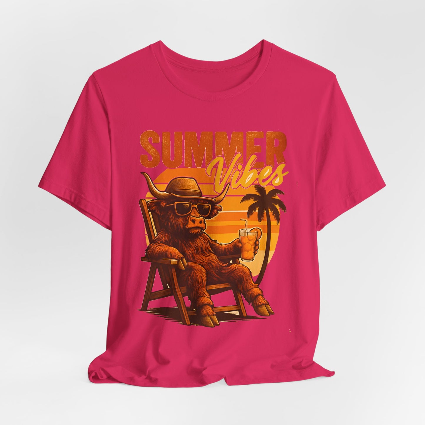 Highland Cow T-Shirt — celebrate summer Graphic Tee