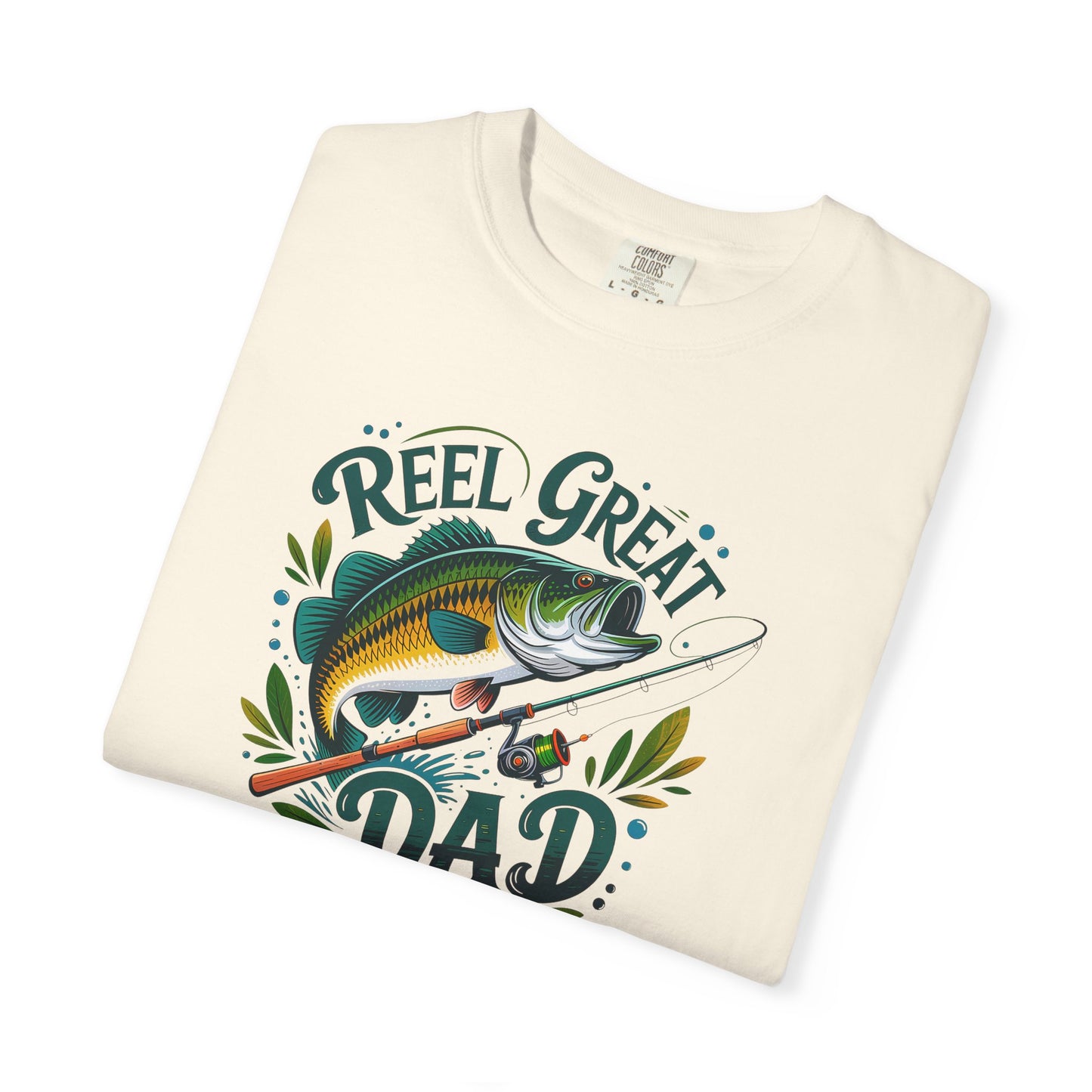 Reel Great Dad Custom Kid's Names— Fathers Day Tee