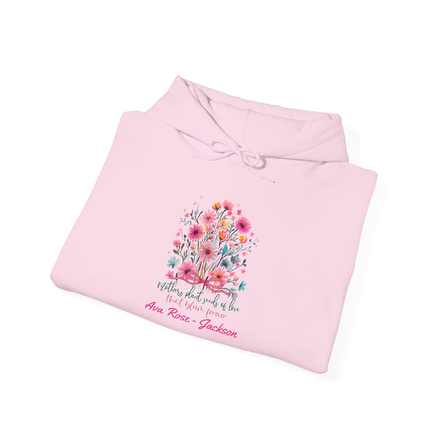 Seeds Of Love Custom Kids Name Mama Hoodie — Personalized Mom Hoodie