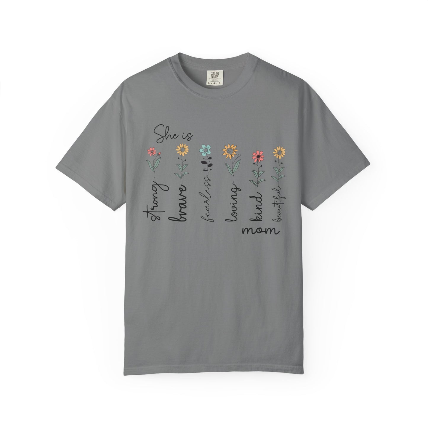 She Is — Mom Graphic T-Shirt