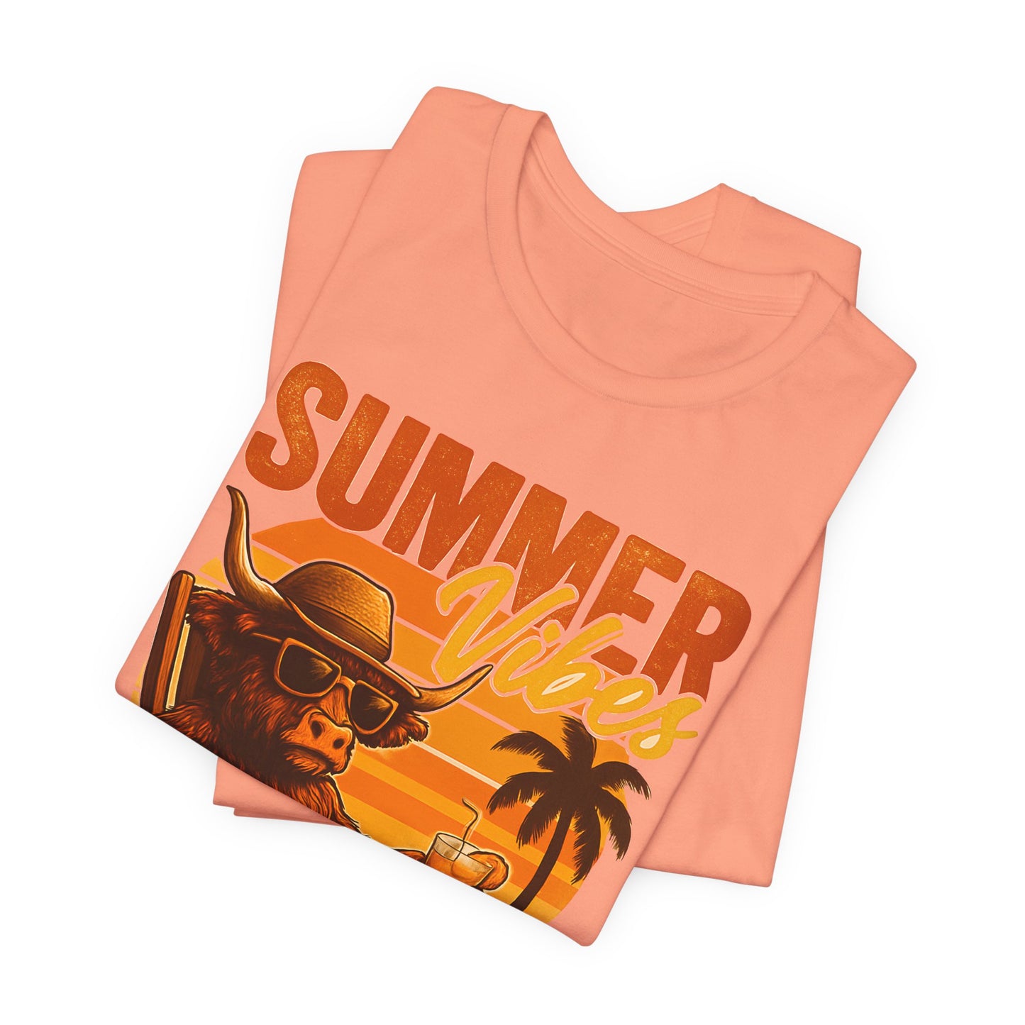 Highland Cow T-Shirt — celebrate summer Graphic Tee