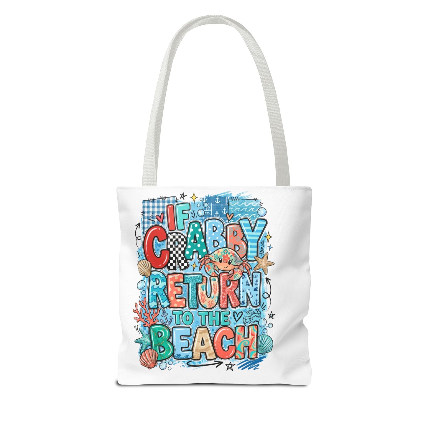 Crabby — Beach-Ready AOP Carryall