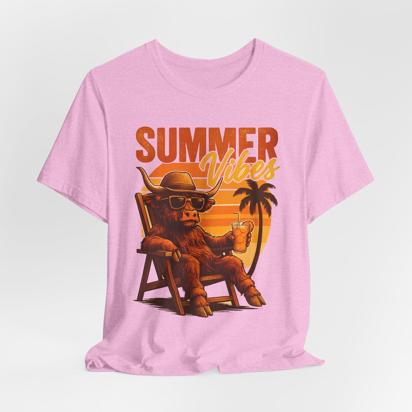 Highland Cow T-Shirt — celebrate summer Graphic Tee