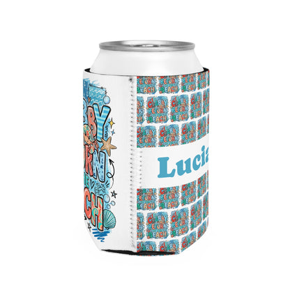 Crabby Can Cooler Sleeve — Personalized Can Koozie for BBQs & Beach Days