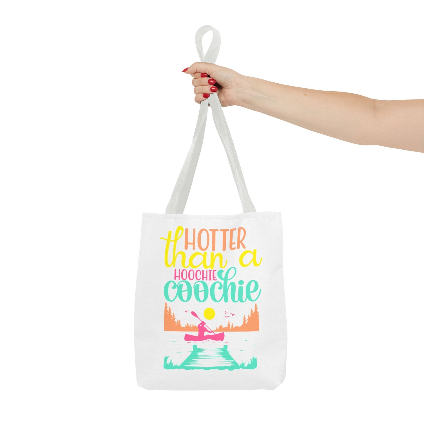 Hotter Than A Hoochie Coochie — Beach-Ready AOP Carryall