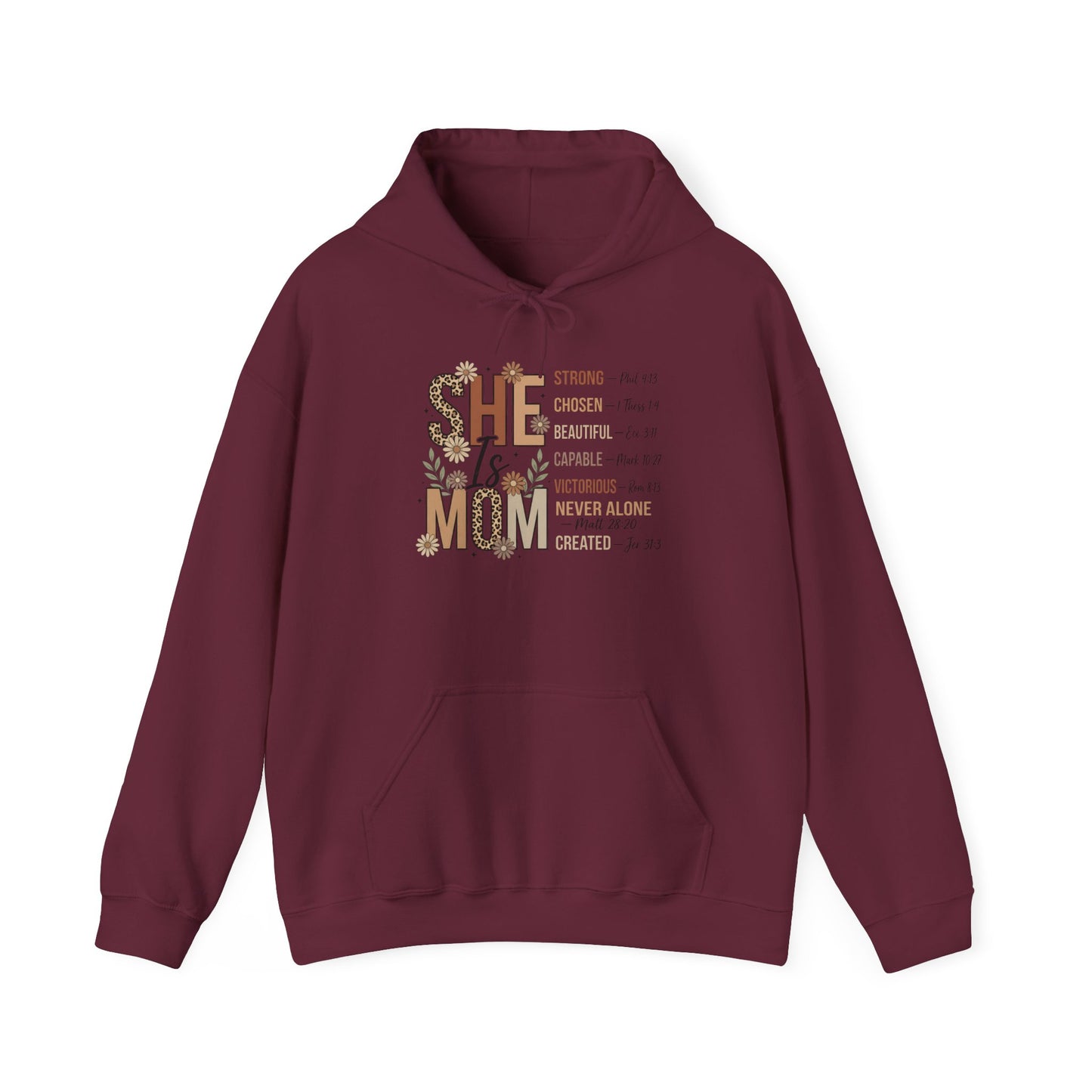 She Is Mom — Graphic Hoodie
