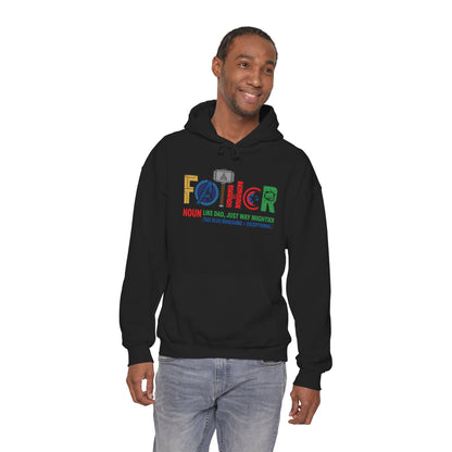 Superhero Father — Graphic Hoodie