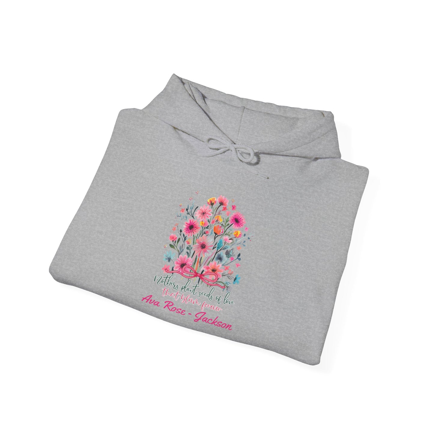 Seeds Of Love Custom Kids Name Mama Hoodie — Personalized Mom Hoodie