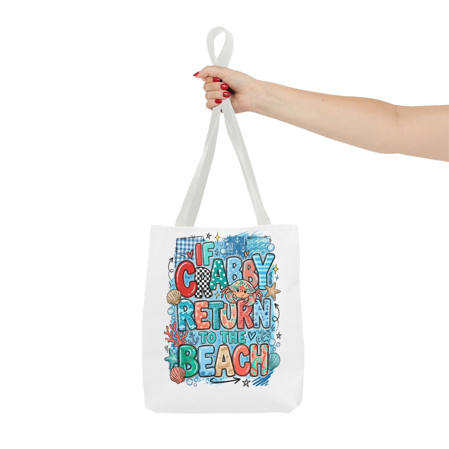 Crabby — Beach-Ready AOP Carryall