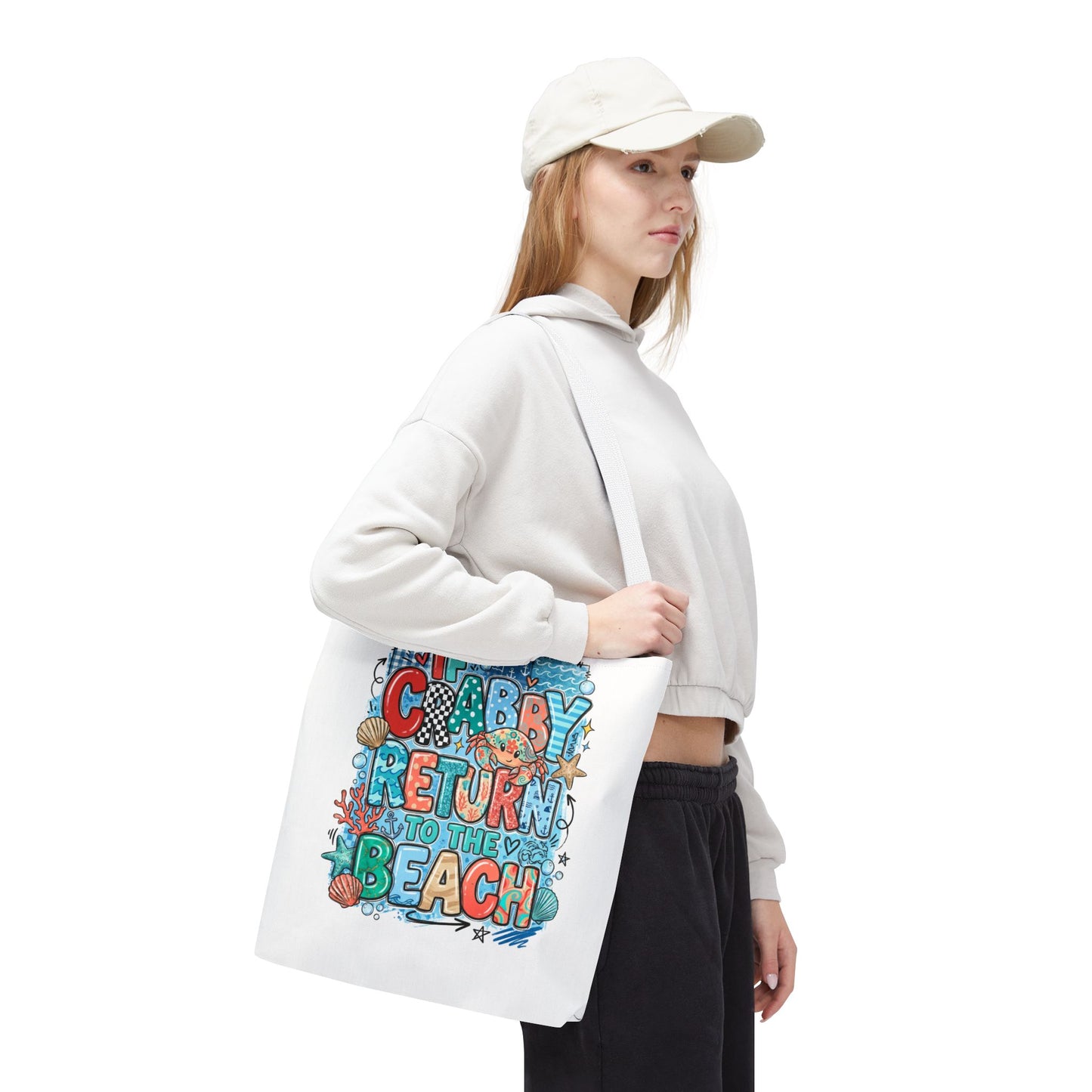 Crabby — Beach-Ready AOP Carryall