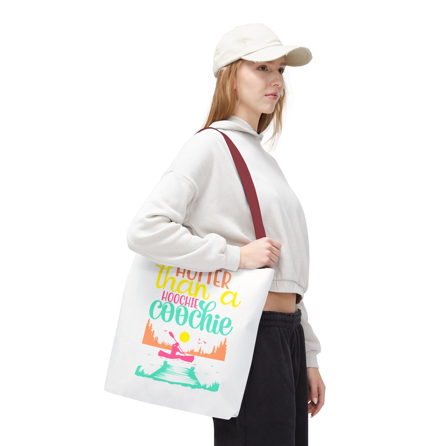 Hotter Than A Hoochie Coochie — Beach-Ready AOP Carryall