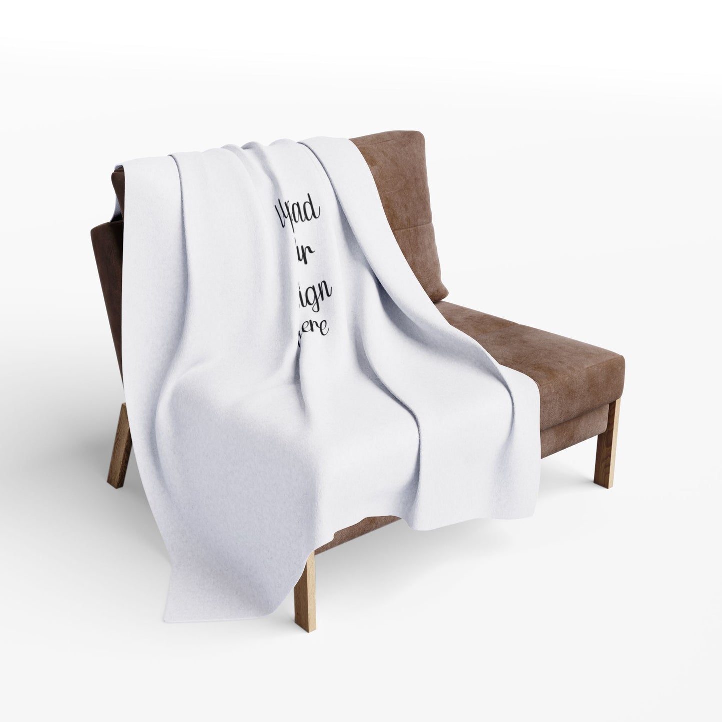 Custom Cozy Arctic Fleece Blanket – Upload Your Design