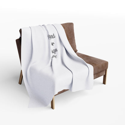 Custom Cozy Arctic Fleece Blanket – Upload Your Design