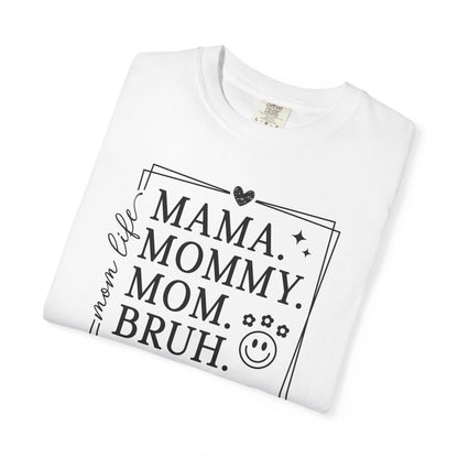 Mom Life Custom Name T-Shirt — Personalized Mom Script Graphic Tee