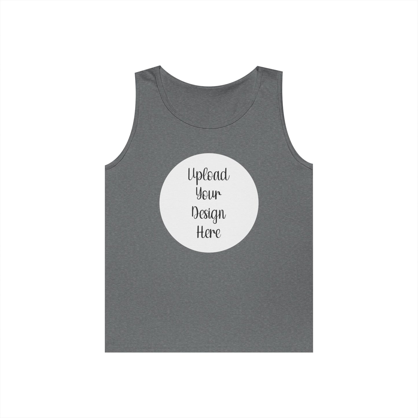 *Custom Tank Top — Gildan Various Colors - Upload Your Design