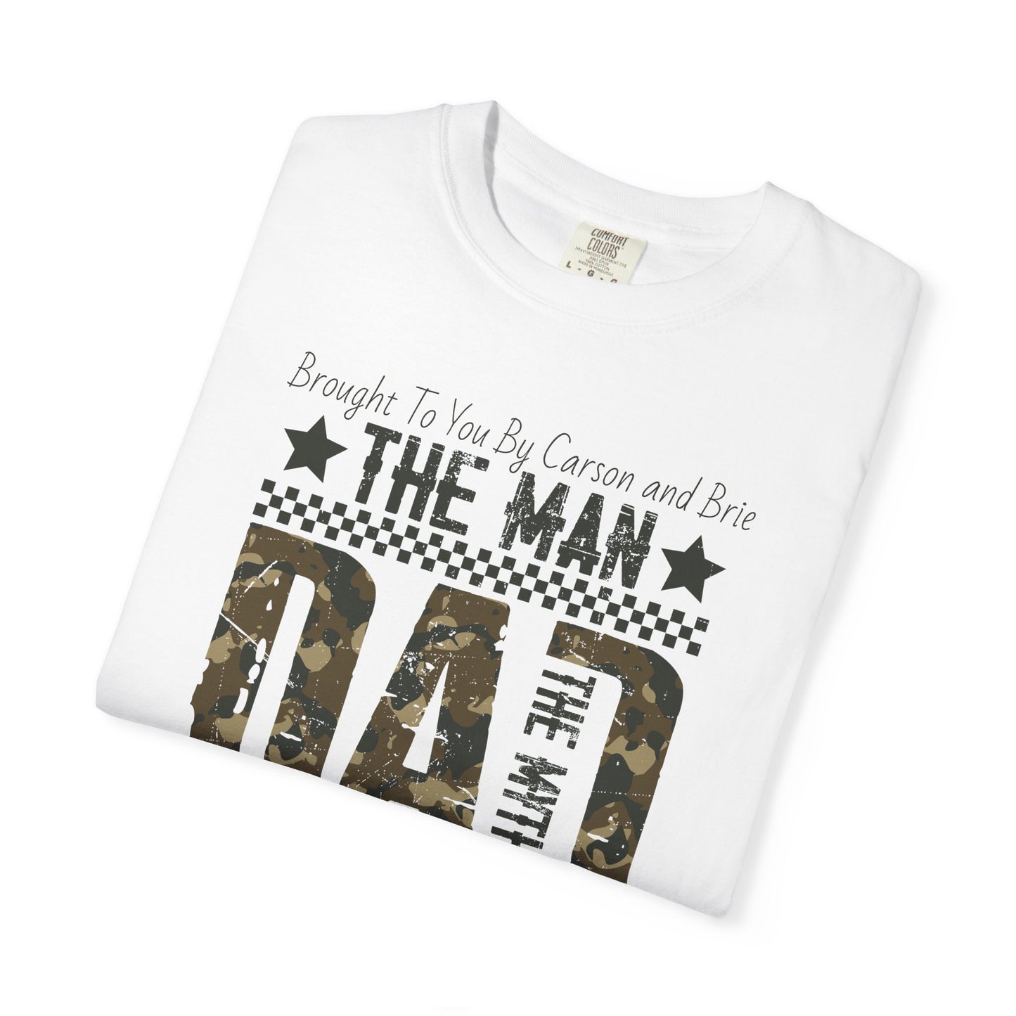 The Man The Myth Custom Kid's Names— Fathers Day Tee